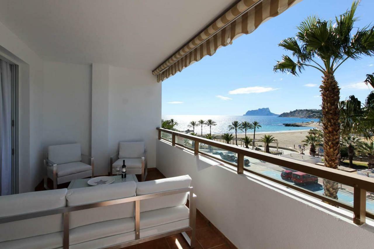 Primera Linea De Playa Moraira Buitenkant foto